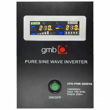 Gembird UPS/ Izvor neprekidnog napajanja, 2000VA, 1400W - UPS-PSW-2000VA GMB LONG