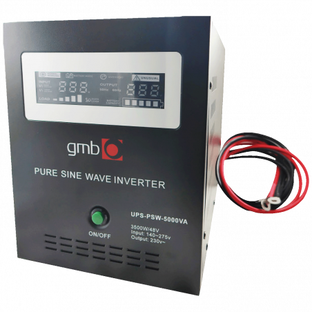 Gembird UPS/ Izvor neprekidnog napajanja, 5000VA, 3500 W - UPS-PSW-5000VA GMB LONG