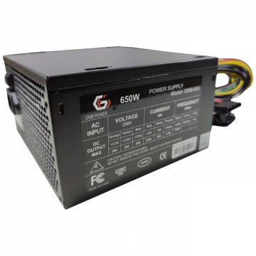 Gembird Napojna za PC, 650W - GMB-650-12