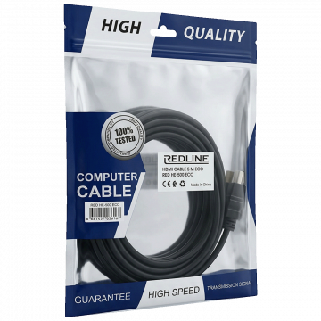 REDLINE HDMI kabel, 5 met. - HE-500 HDMI 5M