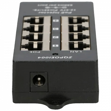 Extralink PoE Injector sa 4 100Mb/s RJ45 porta, pasivni - 4 Port PoE Injector