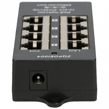Extralink PoE Injector sa 4 100Mb/s RJ45 porta, pasivni - 4 Port PoE Injector