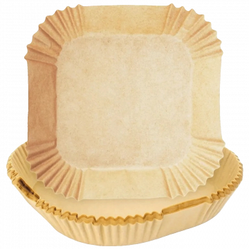 Extralink Papir za pečenje za friteze na vrući zrak, 20x20 cm, 50 kom. - Paper Liners for Air Fryers 50pcs
