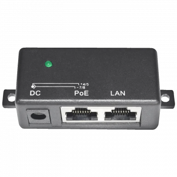 Extralink PoE iInjector sa 1 RJ45 100Mb/s portom, pasivni - 1 Port PoE Injector