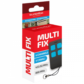 Superior Daljinski upravljač za garažna vrata i kapije, univerzalni - Multi-Fix
