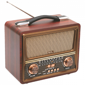 SAL Retro radio + BT bežični zvučnik, FM, MP3, USB/microSD - RRT22