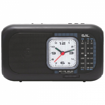 SAL Radio prijemnik sa solarnim napajanjem, FM-AM-SW, Bluetooth - RPH3