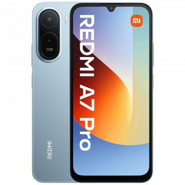 Xiaomi Smartphone 6.9", Octa Core 1.8GHz, RAM 4GB, 13Mpixel - Redmi A7 Pro 4GB/128GB Mist Blue
