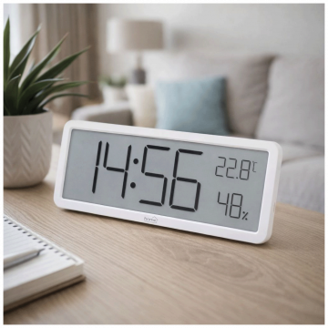 home Sat sa alarmom i mjeračem temperature i vlažnosti - HC18