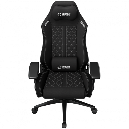 LORGAR CHA41 gaming stolica, ergonomska, crna/bije | Giga Informatika