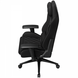LORGAR CHA41 gaming stolica, ergonomska, crna/bije | Giga Informatika