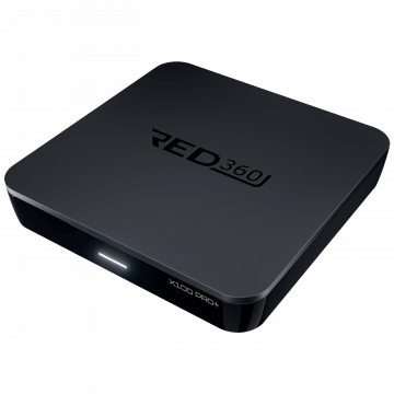 REDLINE Prijemnik Google TV, 4K, 2GB / 32 GB, WiFi, Bluetooth, LAN - RED360 X100 PRO+