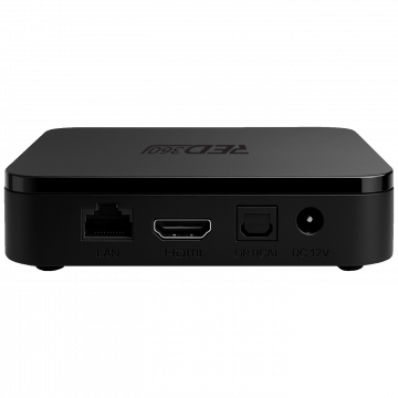 REDLINE Prijemnik Google TV, 4K, 2GB / 32 GB, WiFi, Bluetooth, LAN - RED360 X100 PRO+