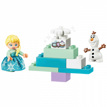 Lego Zabavna kutija sa Elzom i Olafom, LEGO Duplo