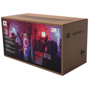 JBL Zvučnik bežični, Bluetooth, 240W, IPX4 - Partybox 310