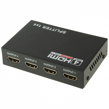 NN-Su HDMI razdjelnik, 1 ulaz - 4 izlaza, Full HD, HDCP - HDMI splitter 4/1