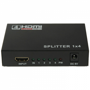 NN-Su HDMI razdjelnik, 1 ulaz - 4 izlaza, Full HD, HDCP - HDMI splitter 4/1