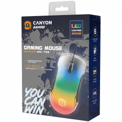 CANYON Braver GM-728 gaming miš, RGB, 12800 dpi | Giga Informatika