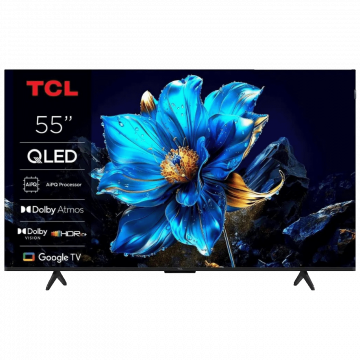 TCL Televizor Smart T69C 4K QLED 55", Google TV - 55T69C