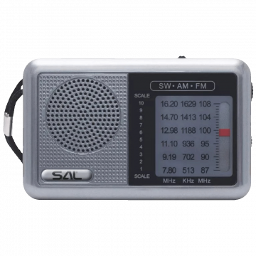 SAL Radio prijemnik, AM / FM / SW, Li-ion 18650 baterija - RPC6CH