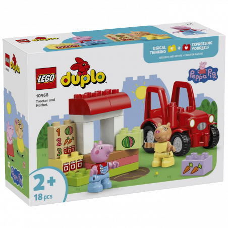 Lego Traktor i štand na pijaci, LEGO Duplo
