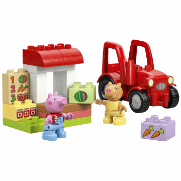 Lego Traktor i štand na pijaci, LEGO Duplo