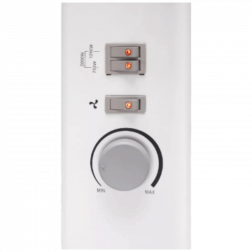 home Konvektor,električna panel grijalica sa ventilatorom, 2000W - FK343 TURBO