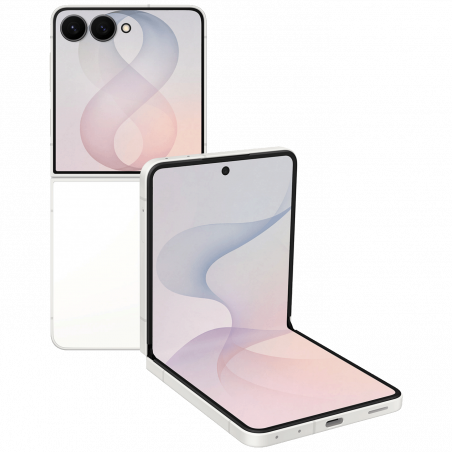 Samsung Smartphone 6.9/4.1", 5G, 10-Core 3.8GHz, RAM 12GB, 50Mpixel - Galaxy Z Flip8 12GB/256GB Cream