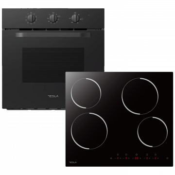 Tesla Set ugradbena pećnica /ploča, BO302MB+HV6401MB