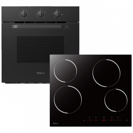 Tesla Set ugradbena pećnica /ploča, BO302MB+HV6401MB