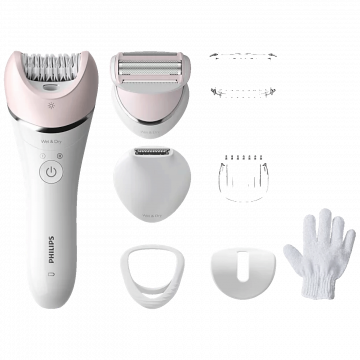 Philips Epilator za suhu i mokru kožu, Series 8000 - BRE721/00