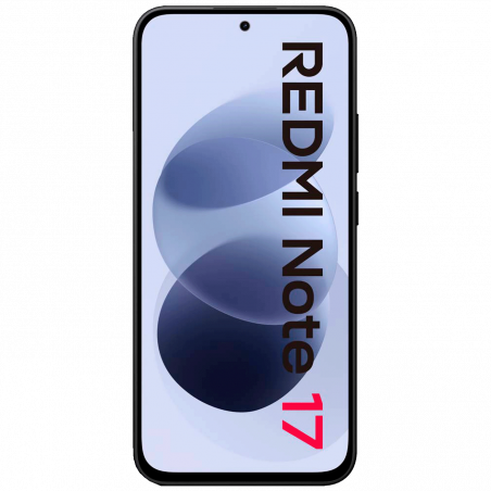 Xiaomi Smartphone 6.99", Octa Core 2.9GHz, RAM 4GB, 50Mpixel - Redmi Note 17 4GB/128GB Black
