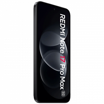Xiaomi Smartphone 6.83", Octa Core 2.6GHz, RAM 8GB, 50Mpixel - Redmi Note 17 Pro Max 8/256GB Black