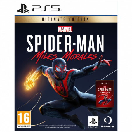 Sony Entertainment Igra PlayStation 5, Spider-Man Miles Morales Ultimate Ed. - PS5 Spider-Man:Miles Morales Ultim.