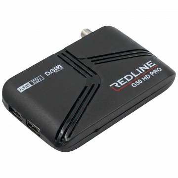 REDLINE Prijemnik satelitski DVB-S2, Full HD, HDMI, USB - G50 HD Pro