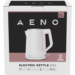 AENO EK2 električni kuhalo za vodu 1.5L, 1850-2200W, bijeli