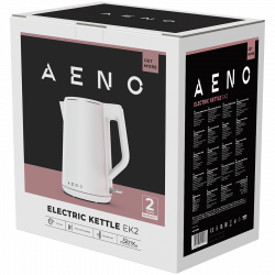 AENO EK2 električni kuhalo za vodu 1.5L, 1850-2200W, bijeli