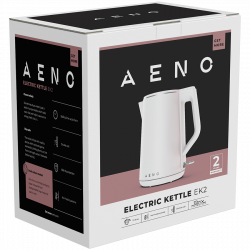 AENO EK2 električni kuhalo za vodu 1.5L, 1850-2200W, bijeli