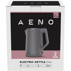 AENO EK4 električni kuhalo za vodu 1.5L, 1850-2200W, dvostruki zid