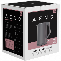 AENO EK4 električni kuhalo za vodu 1.5L, 1850-2200W, dvostruki zid