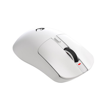 Miš gaming RAMPAGE Aeris Wireless RGB Charging Stand White 24000 DPI 3311 Sensor Rechargeable 80 Million Huano Switch, 43394