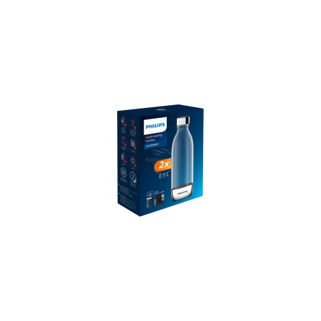 Philips ADD919P2/10 boca za gaziranje 0.5 l, BPA-free PET, 2 komada