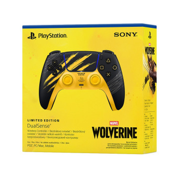 PS5 Dualsense Wireless Controller Marvel’s Wolverine Battle Yellow Limited Edition 1000056821