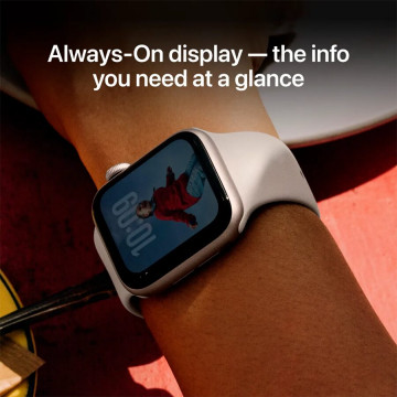 Apple Watch SE 3 GPS 40mm Midnight Aluminium Case with Midnight Sport Band – M/L MEHC4RK/A 2Y
