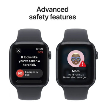 Apple Watch SE 3 GPS 40mm Midnight Aluminium Case with Midnight Sport Band – M/L MEHC4RK/A 2Y