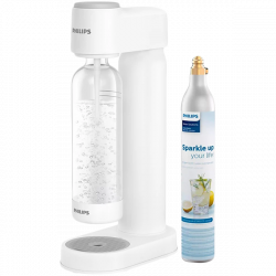Philips ADD4901WH/10 GoZero aparat za soda vodu, bijeli, 1 l boca, bez struje