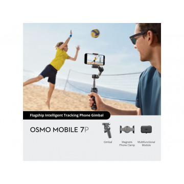 DJI Osmo Mobile 7P NEWdrzac za telefon, ActivTrack,snimanje iz raz. uglova, baterija do 10h ( CP.OS.