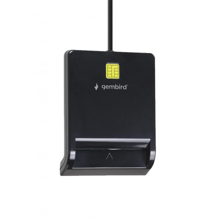 USB smart card reader, black GEMBIRD, FD2-SCR