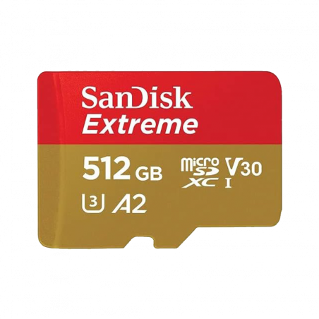 Micro SD SanDisk Extreme 512GB 190MB/s – SDSQXAV-512G-GN6MN