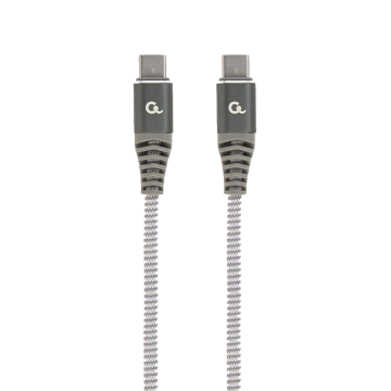 USB 2.0 kabl 60 W Type-C Power Delivery (PD) premium charging & data cable, 1.5 m GEMBIRD, CC-USB2B-CMCM60-1.5M